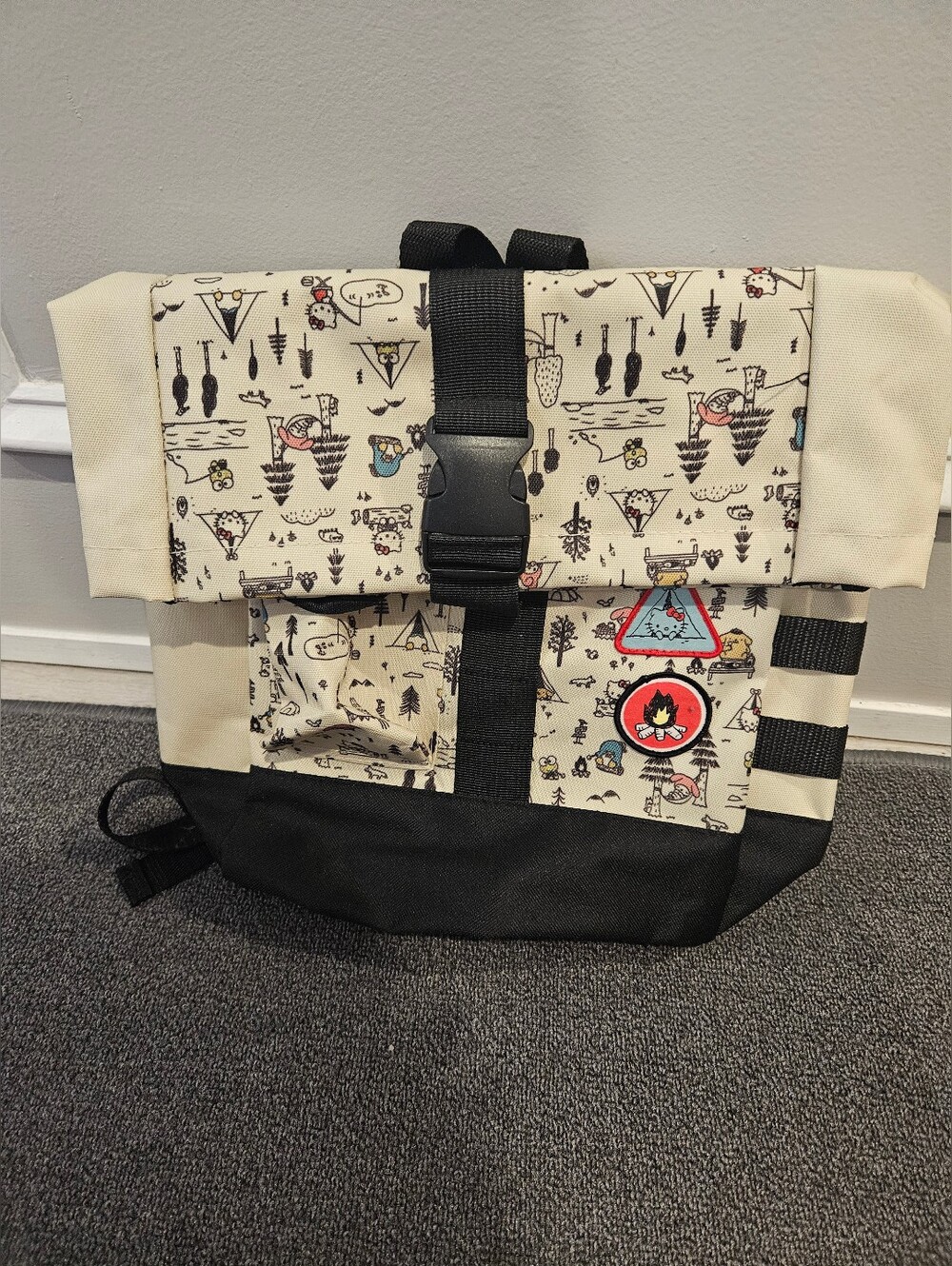 Sanrio Lootcrate Hello Kitty & Friends S'mores Camping Backpack